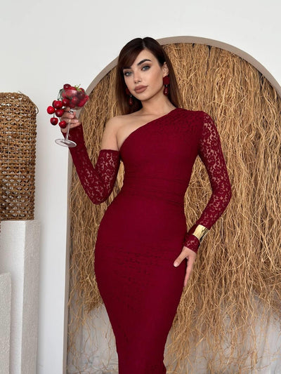 Rochie cu un umăr Bees