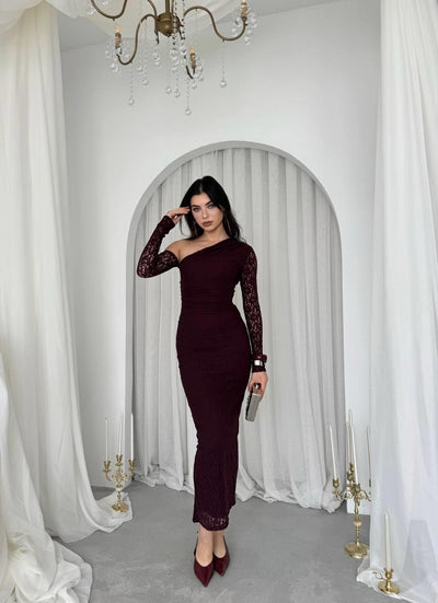 Rochie Bees cu un singur umăr