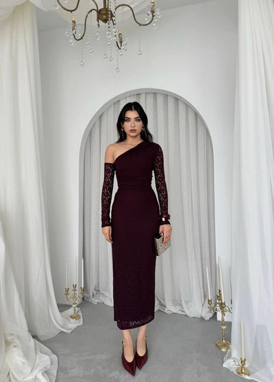 Rochie Bees cu un singur umăr