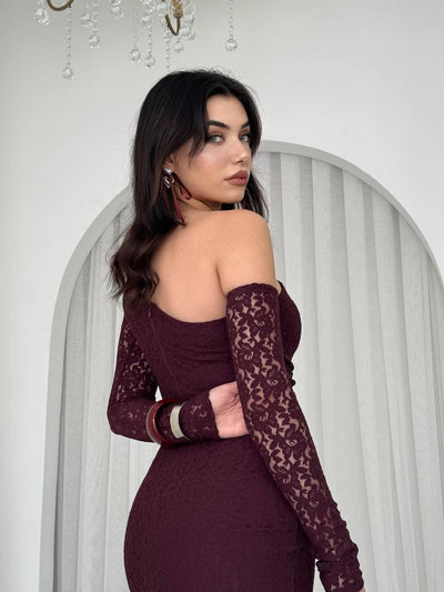 Rochie Bees cu un singur umăr