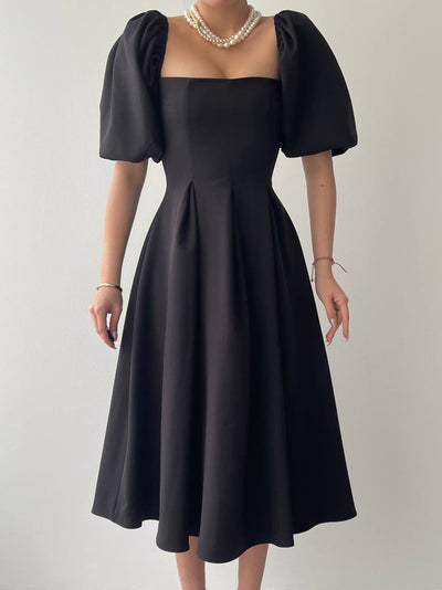 Rochie Midi Benjamin cu fustă plisată
