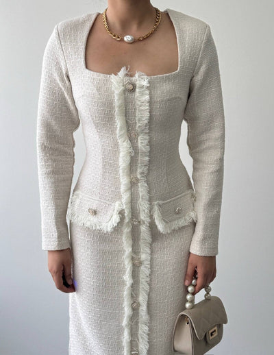 Rochie Bensu cu detaliu de nasturi
