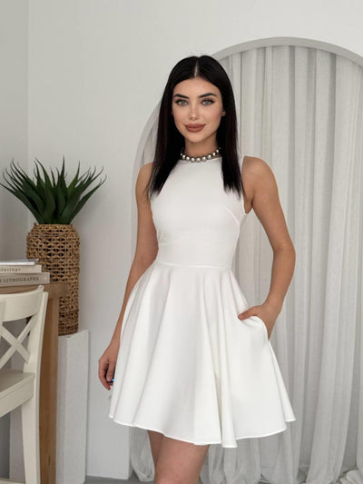 Rochie Berl cu detalii de buzunare