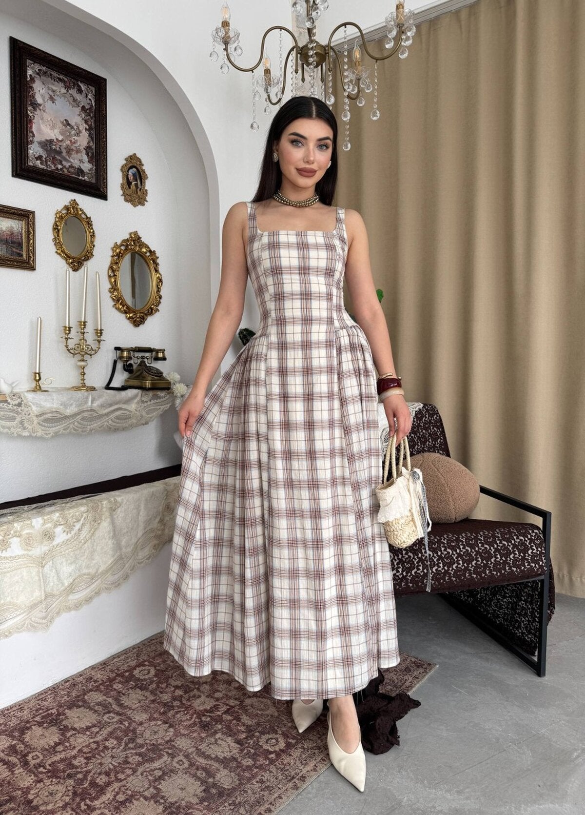 Bess Midi Elbise