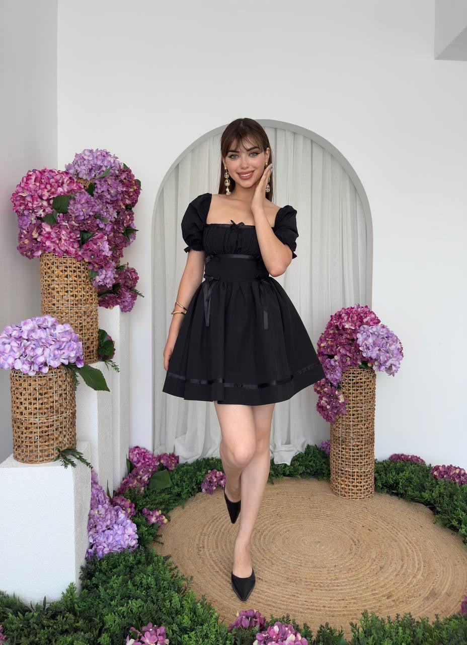Rochie cu fundă decorativă Boje