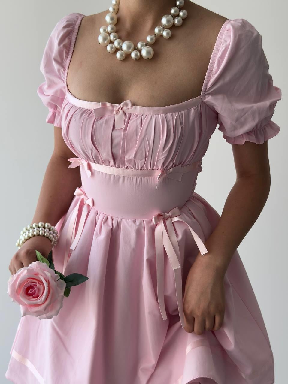 Rochie cu fundă Boje