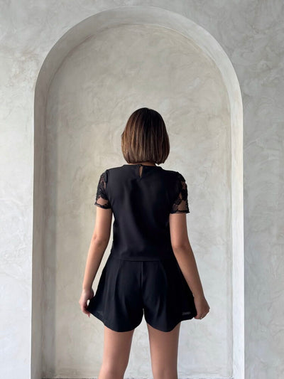 Wholesale Beaded Blouse - Black | Topshow