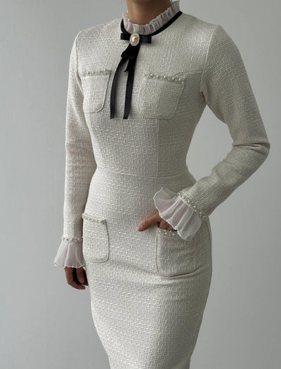 Bonnet Dress with Pocket Detail