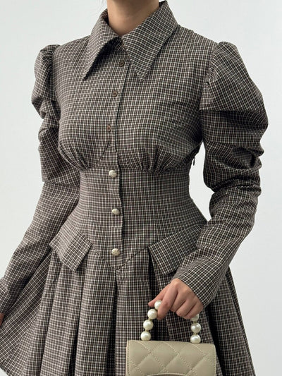 Burne Mini Elbise
