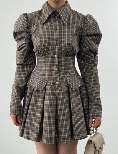 Burne Mini Elbise