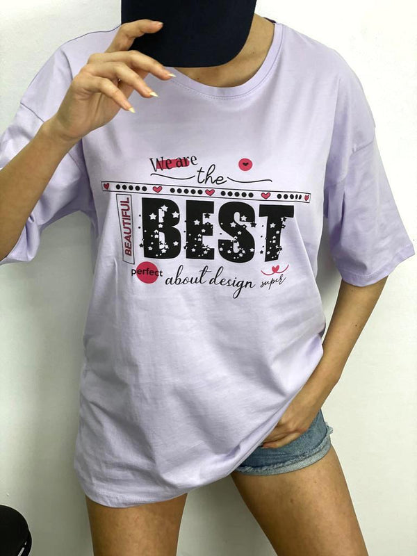 Best T-Shirt - Lila