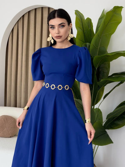 Rochie Catania cu mânecă bufantă