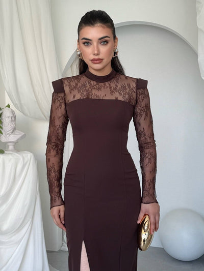 Rochie Ceaz cu detalii transparente