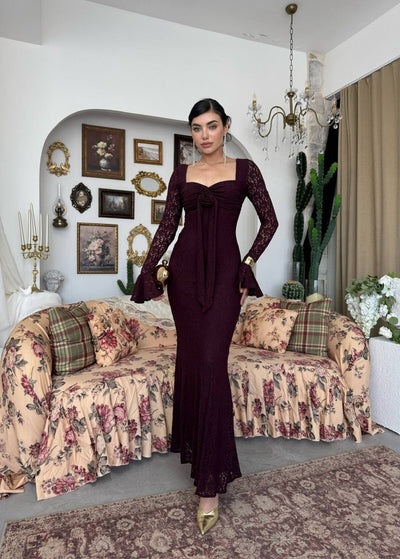 Rochie Cesam Gül cu detalii