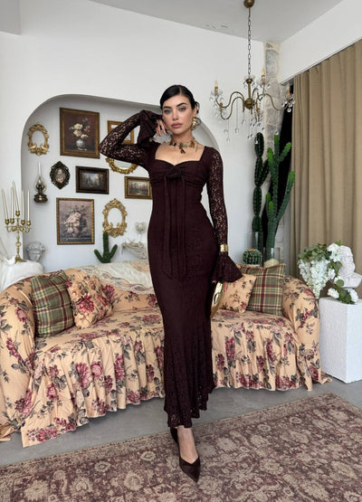 Rochie Cesam Gül Detaliată