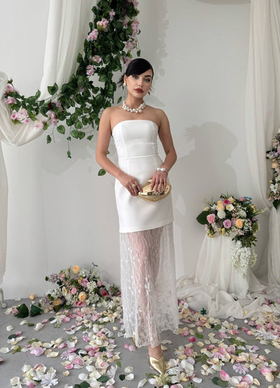 Rochie fără bretele Ceson