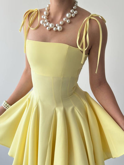 Rochie mini cu bretele Clara