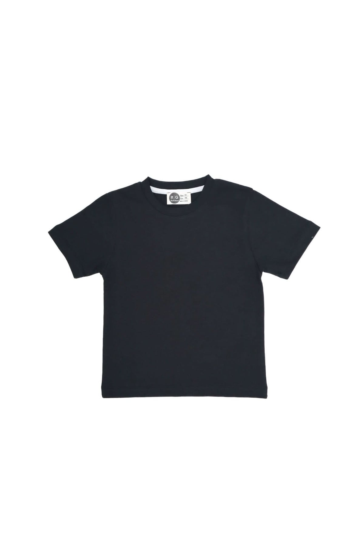 Çocuk Pamuklu Basic Tişört | 3–9 Yaş | RG Brand | RG1583 - BEYAZ