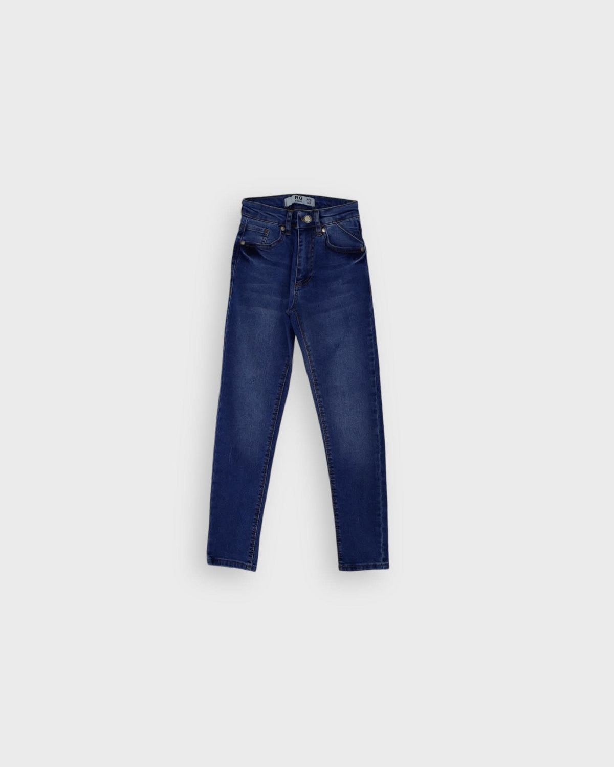 Çocuk Unisex Slim Fit Jean | 9–15 Yaş | RG Brand | RG3322 - MAVİ