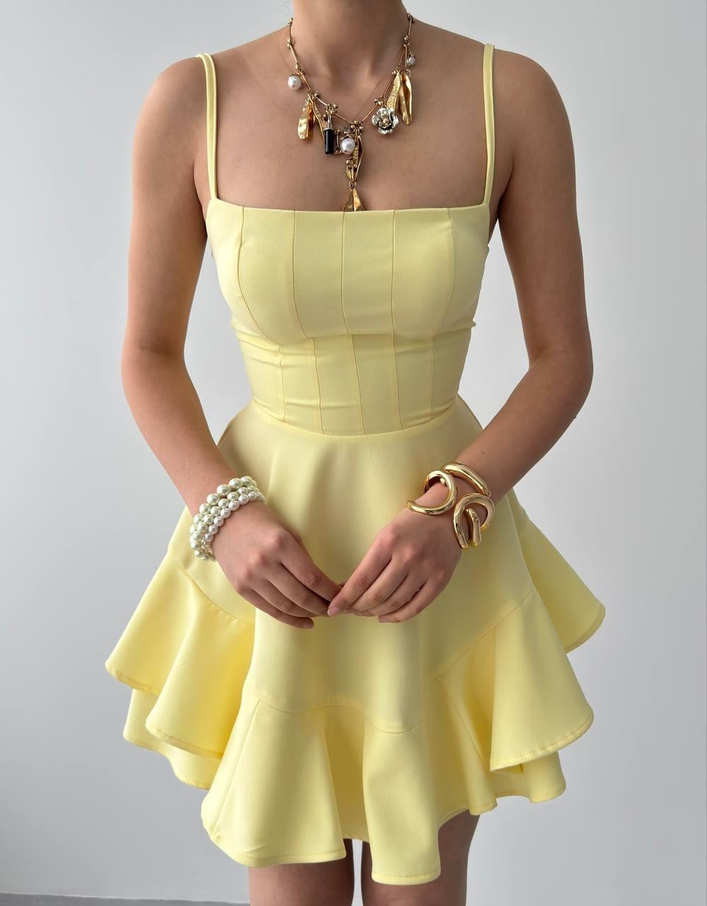 Rochie cu bretele tip Common