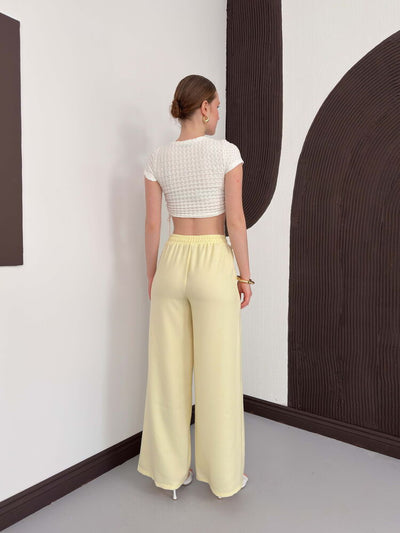 Pantaloni - Galbeni | D2381 Topshow