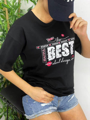 Cel mai bun tricou - Negru
