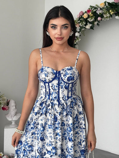 Delya İp Askılı Elbise