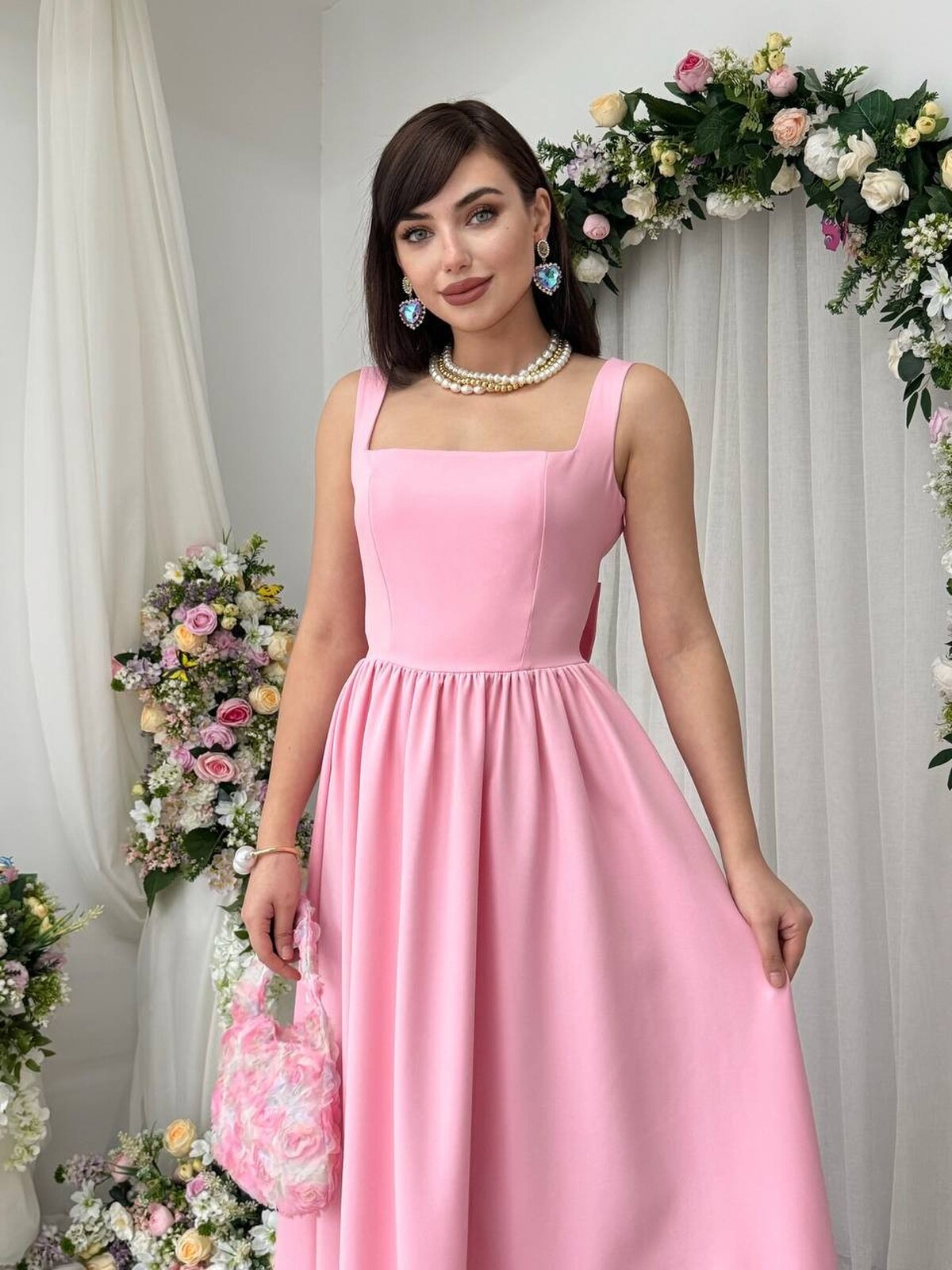 Dina Rochie cu detalii fundiță