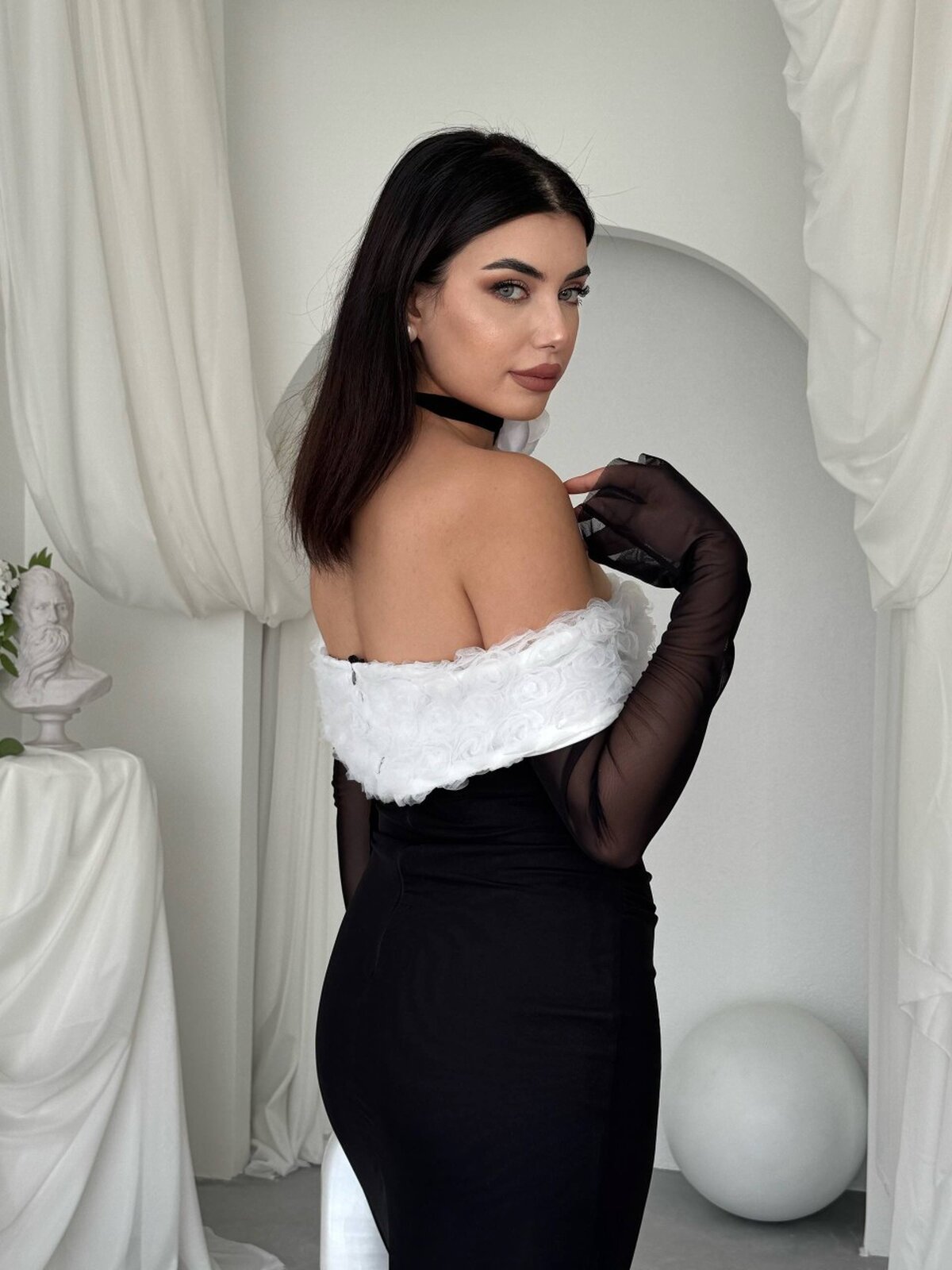 Dokru Dress with Floral Details