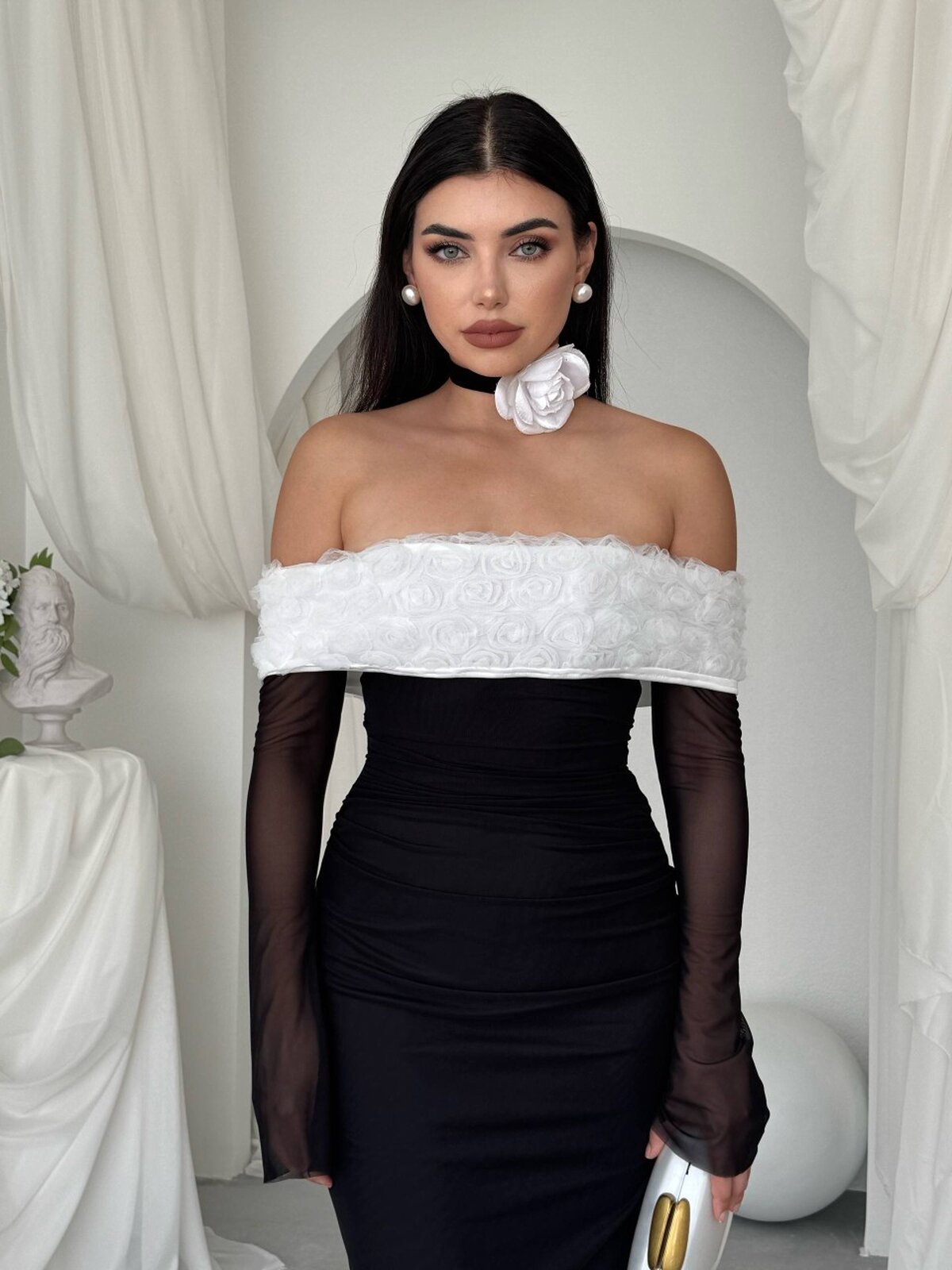 Dokru Dress with Floral Details