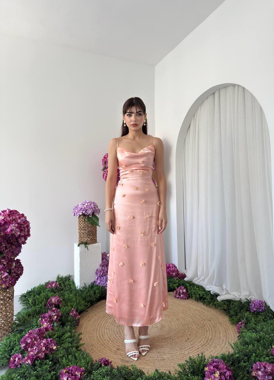 Rochie Dora cu detalii florale