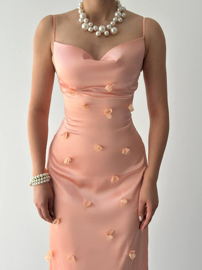 Rochie Dora cu detalii florale