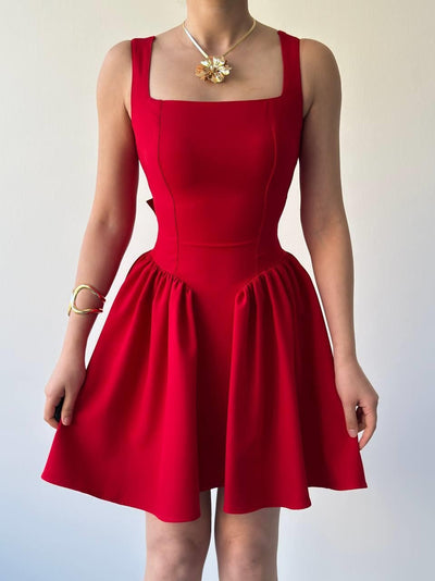 Rochie Drape Fiyon Detaliată