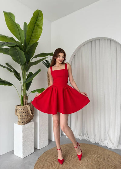 Rochie Drape Fiyon Detaliată