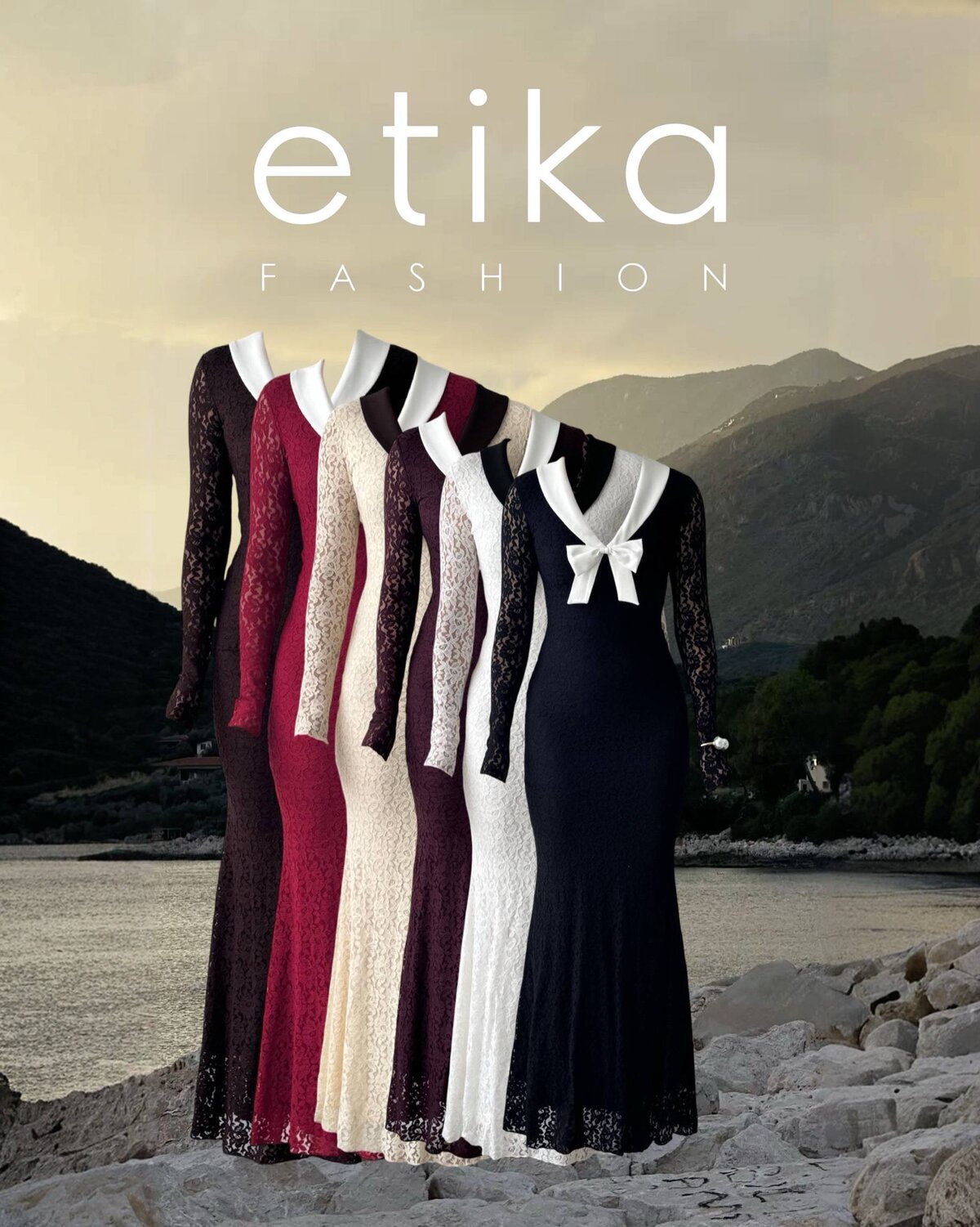 Duyru Fiyonk Detaylı Elbise