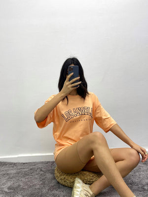 Los Angeles T-Shirt - Turuncu