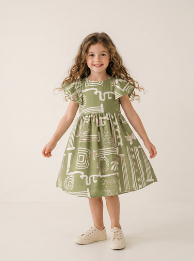 ROCHIE 7-10 ANI BYZ04 GEOMETRIC TFA-4136-1 - Albastru