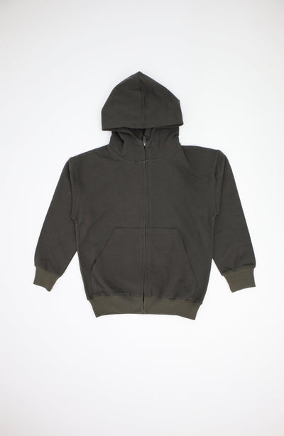 Teen Hooded Zip-Up Sweatshirt | RG Brand | Ages 9-15 | RG3285 - Khaki