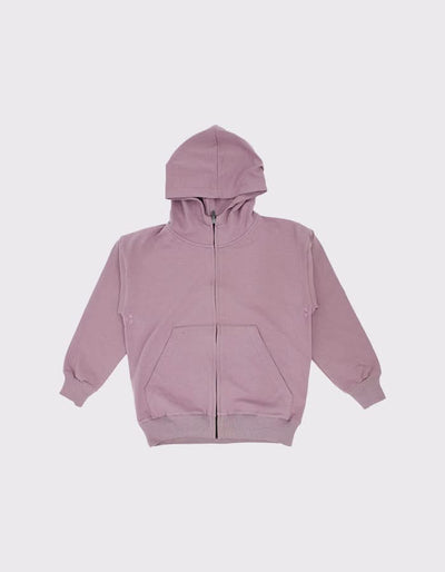 Teen Zip-Up Hooded Sweatshirt | RG Brand | Ages 9–15 | RG3258 - PURPLE