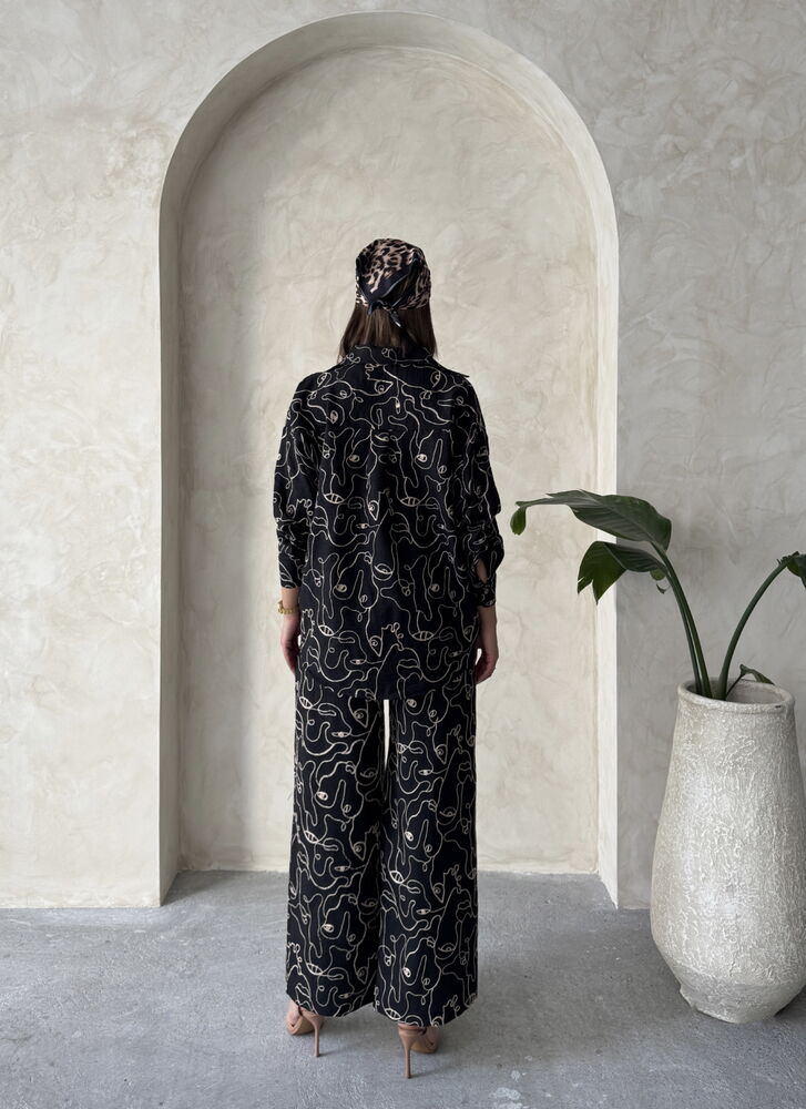 Embroidered Wholesale Shirt - Black