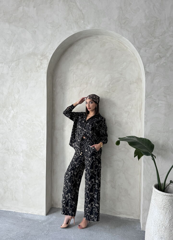 Embroidered Wholesale Shirt - Black