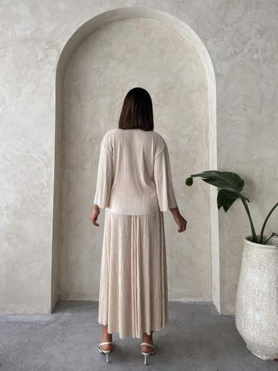 Long Skirt- Stone
