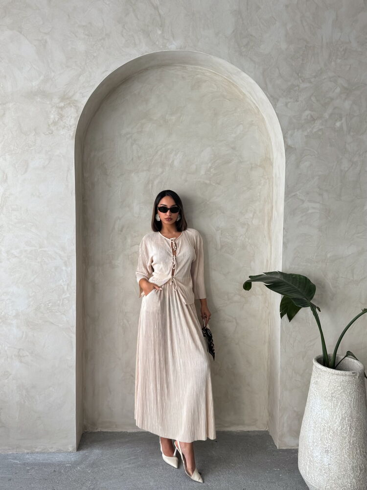 Long Skirt- Stone
