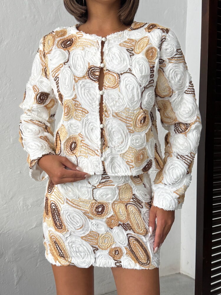 Jachete cu modele en-gros Topshow – Design elegant și modern - COFFEE | F1962