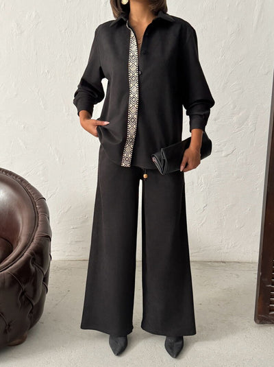 Topshow Wholesale Stylish Ruffle Patterned Blouse – Modern and Elegant Option | F1972