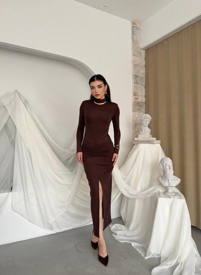 Ferya Büzgülü Elbise