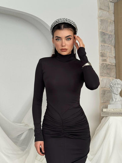 Ferya Büzgülü Elbise