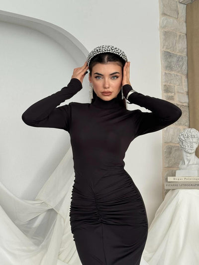Ferya Büzgülü Elbise