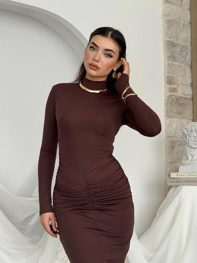 Ferya Büzgülü Elbise