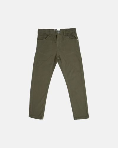Erkek Çocuk Chino Gabardin Pantolon 9–15 Yaş | RG Brand | RG3352 - TABA